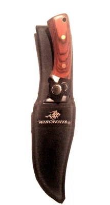 Cuchillo quirúrgico de hoja fija Winchester madera marrón (3,875" satinado) Foto 1 de 4