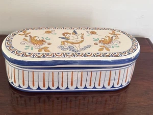 Scatola in ceramica l'Antica di Deruta. - Foto 1 di 8