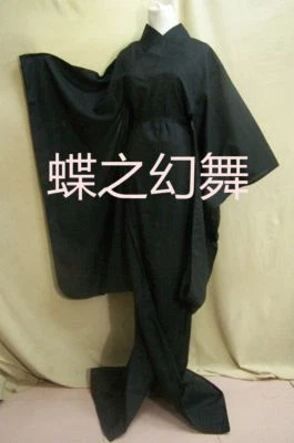 Japanese Traditional Womens Cotton Kimono Long Furisode Kimono Juban Costume - Image 1 of 4