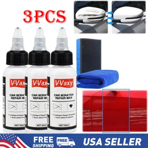3X Ultimate Paint Restorer, V-Vaxy Car Scratch Repair Wax, Car Buff Out Scratch - Picture 1 of 18