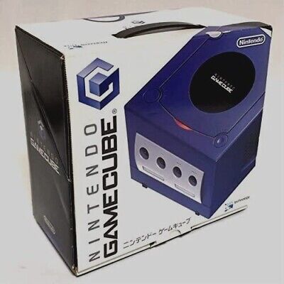 Nintendo GameCube GC Violet DOL-001 Game Console Tested US/Canada Discs Fedex FS • 78.64$