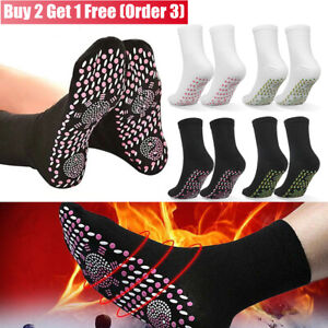1 Pair Winter Self-Heating Socks Slimming Health Sock Warm Thermal Mens Socks
