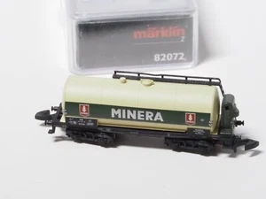 82072 Marklin Z-Scale 4 axle Tank Car with Brakeman's Cab MINERA Era III - Picture 1 of 2