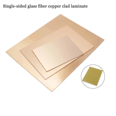 PCB Printed Circuit Board Single-sided glass fiber copper clad laminate FR-4 - Image 1 of 4