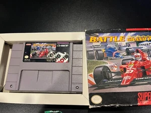 Super Nintendo Battle Grand Prix with Original Box..Tested, Working - Picture 1 of 2