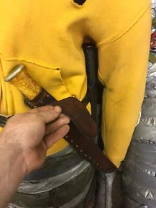 Marttiini Lapinleuku Variipuukko Finnisches Messer Lapp 280 nur Scheide - Bild 1 von 10