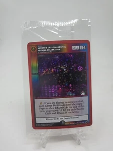MetaZoo Sanrio Kuromi's Cryptid Carnevale Apertura Celebrazione FULL HOLO NYCC 2023 - Foto 1 di 2