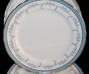 VTG ENGLAND AYNSLEY JOHN KENMORE 8269 SCALLOPED DINNERWARE BREAD BUTTER PLATE(s) - Picture 1 of 12