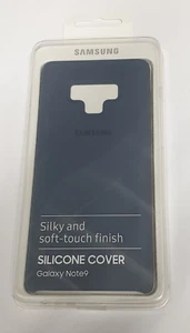 Samsung Galaxy Note 9 Case Original Samsung Silicone Soft Touch Cover Case Blue - Picture 1 of 1