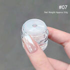 1 Box Silver Mirror Nails Powder Fine Pear Effect Nail Art Decoration Manicure