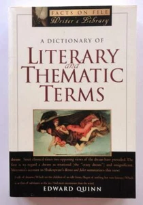 (543) A Dictionary of Literary and Thematic Terms by Edward Quinn PB 2000 - Bild 1 von 7