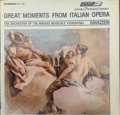 GREAT MOMENTS FROM ITALIAN OPERAS-ORIGINAL LONDON ffrr STS-15023 STEREO VINYL Foto 1 de 2