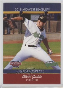 2018 Choice Midwest League Top Prospects Oliver Jaskie #09
