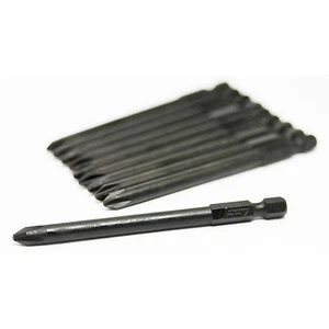 UFFY - 3-1/2" pulgadas Phillips PH # 2 broca de impacto de potencia paquete de 10 1/4 hexadecimal - Imagen 1 de 2