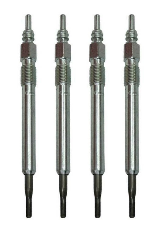 Diesel Glow Plug Set for Jeep Liberty CRD 2005 - 2006 2.8L (7 Volt Steel Plugs) - Image 1 of 1