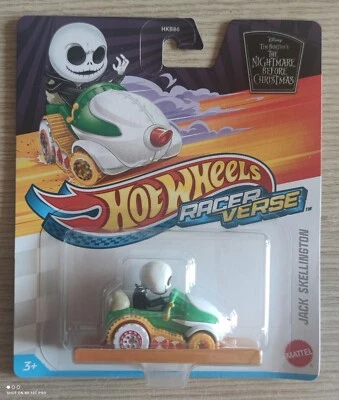 Hot Wheels Racer Verse Jack Skellington - Disney The Nightmare Before Christmas - Immagine 1 di 2