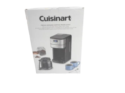 Cuisinart DGB-400 Automatic Grind & Brew Coffeemaker - Black - NEW - Image 1 of 4