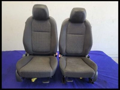2014-2017 Chevrolet Caprice 6.0L Sedan Driver Passenger Cloth Front Seats - Image 1 of 4