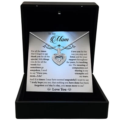 TRYNDI Collar Mamá para Mujer - Mamá Regalos de Navidad de Hijo Hija Único Foto 1 de 4