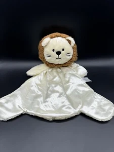 GUND Lion Lovey Peluche Morbida Criniera Coperta di Sicurezza Bambino Crema Avorio Bordo Raso - Foto 1 di 7