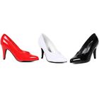 Ellie Casual Pointed Toe Pumps "D" Width High Heels Adult Women Shoes BLK Sz 10