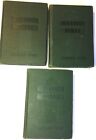 Lot of 3 'Tabernacle Hymns Number Four'  Copyright  1941   Hardcover - Readings