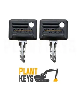 Crown Forklift - Newer Models (Set of 2 keys) - Picture 1 of 1