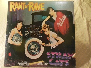VINTAGE 1983 STRAY CATS RANT N' RAVE ROCKABILLY LP ALBUM VINYL RECORD SO-17102 - Picture 1 of 10