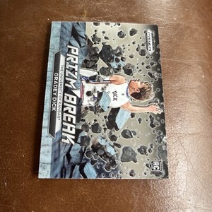 Gradey Dick Prizm Break 2023-24 Prizm Draft Picks Raptors RC Rookie