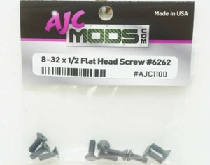 AJCMods 8-32 x 1/2 Flat Head Screws for Team Losi 8ight 2.0 3.0 4.0 LOSA6262 - Picture 1 of 2