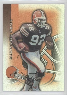 2000 Graded Making the Grade Missing Foil and Serial N Courtney Brown Rookie RC - Image 1 of 2