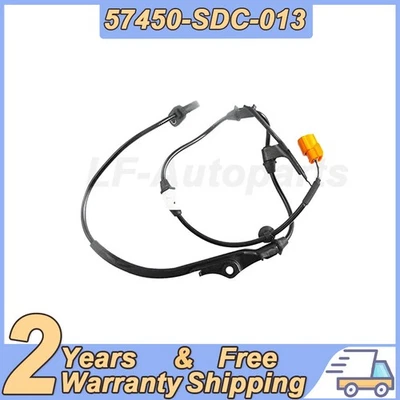 FOR HONDA ACCORD VII 2003-2008 ABS WHEEL SPEED SENSOR FRONT RIGHT 57450-SDC-013 - Image 1 of 4