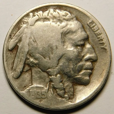 1935 P Buffalo Nickel CherryPickers FS 801  DDR 001  "Actual Coin All Pictures" - Image 1 of 4