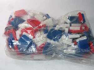GRAN LOTE DE TRABAJO VINTAGE Tupperware Build-O-Fun Juego de construcción de plástico años 60 - Imagen 1 de 2