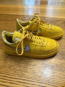 Nike Air Force 1 Off-White Shoes Mens Size 7 Low DD1876-700 Sneakers - Picture 1 of 9