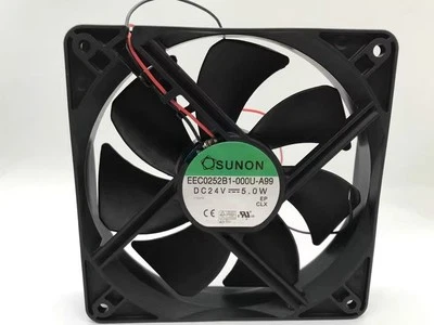 NEW SUNON EEC0252B1-000U-A99 DC24V 5.0W 12CM Cooling Fan - Image 1 of 3
