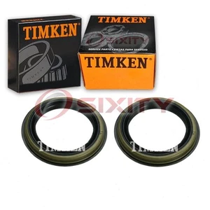 2 pc Timken Rear Outer Wheel Seals for 1985-1989 Jeep Cherokee Driveline vo - Picture 1 of 5
