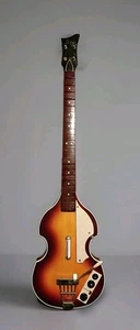 PS3 Rock Band Beatles Hofner Bass Guitar Broken For Parts Or Repair - Picture 1 of 5