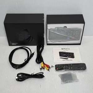 PORTTA Capture Box VHS to Digital Converter Video to Digital Recorder Remote - Picture 1 of 3