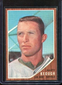 1962 Topps Baseball # 258 Marty Keough NM Near Mint - Picture 1 of 2