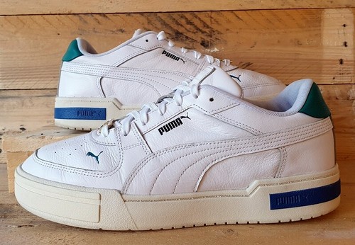 Puma Ca Pro Classic scarpe da ginnastica basse in pelle 383372 02 bianche precondizionate UK10 US11 E44 5