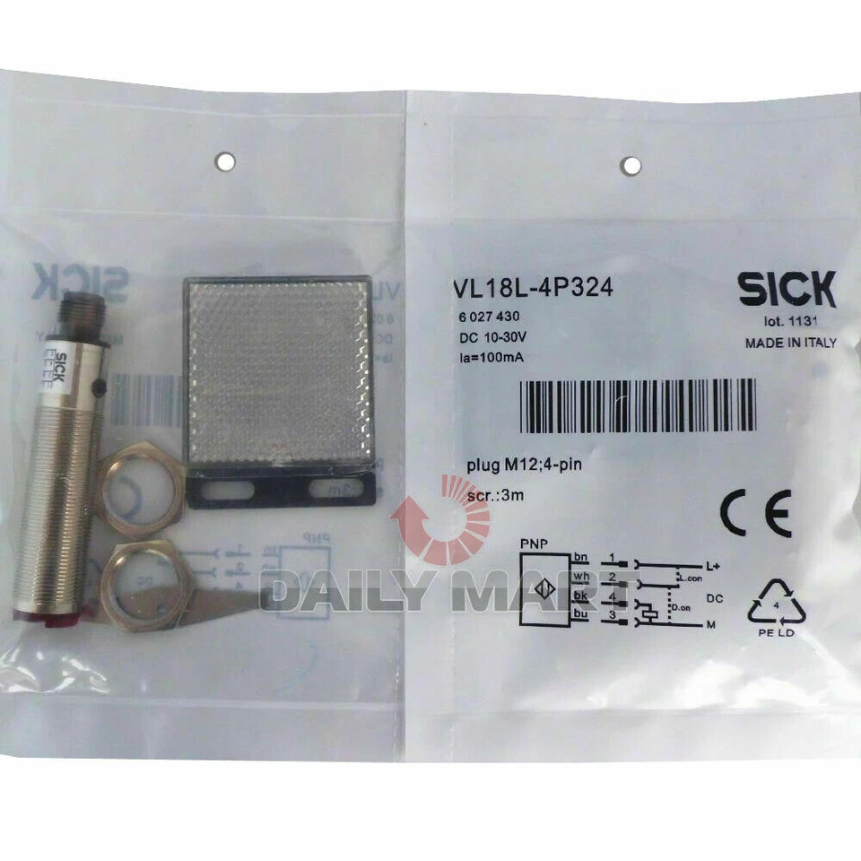 PLC New In Box Sick VL18L-4P324 Proximity Switch