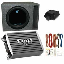 Buy 12 Planet Audio TQ12S 1500W Torque Single Subwoofer + GTMAT Ultra  80mil License Plate Car Sound Deadener Kit Online at desertcartDenmark