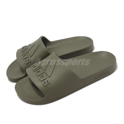 Adidas Adilette Aqua verde oliva uomo unisex casual ciabatte sandalo IF7372