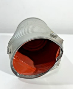 Can Wall Art Display Urban Art Recycle  Fish Design Painted Funky Mixed Media - Picture 1 of 13