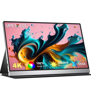 4K UHD 3840*2160 15,6 Zoll Externer Tragbarer Monitore mit HDR IPS LCD Anzeige - Afbeelding 1 van 10