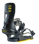 Rome Crux Snowboard Bindings Mens M/L (US 7-10) Black/Yellow New 2022