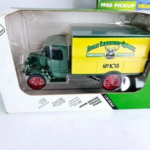 Ertl 1926 Mack Bull Dog John Deere Delivery Truck Die Cast Metal Bank USA 1/38 - Picture 1 of 6