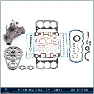 ✅Full Gasket Set & Timing Chain Kit Water Pump 99-06 For GMC Chevy 1500 4.3L - Picture 1 of 24