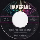 FATS DOMINO “Won’t You Come On Back” IMPERIAL